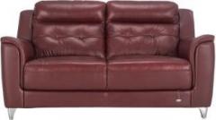 Durian PATRICK/2 Leather 2 Seater Sofa