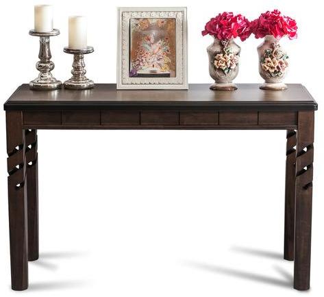 Durian Thames Console Table in Brown Colour