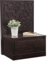 Durian WILSON/NT/A Solid Wood Bedside Table