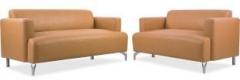 Durian WINDSOR/3+2 Leatherette 3 + 2 CAMEL BROWN Sofa Set