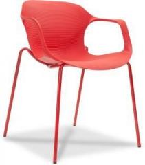 Durian ZANE RED Synthetic Fiber Living Room Chair