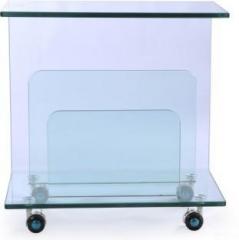 Durian ZEE/34487 Glass Side Table
