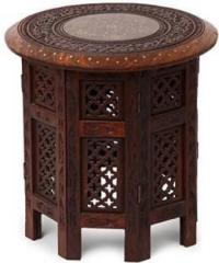 Eco Handicrafts Solid Wood Side Table