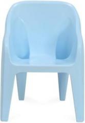 Eduway Baby Plastic Blue Chair Modern and Comfortable with Backrest for Study | Play | Desk | Kids with Arms for Home/School/Dining for 2 to 6 Years Age Plastic Chair