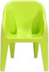 Eduway Baby Plastic Green Chair Modern and Comfortable with Backrest for Study | Play | Desk | Kids with Arms for Home/School/Dining for 2 to 6 Years Age Plastic Chair