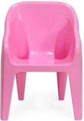 Eduway Baby Plastic Pink Chair Modern and Comfortable with Backrest for Study | Play | Desk | Kids with Arms for Home/School/Dining for 2 to 6 Years Age Plastic Chair