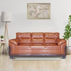 Eltop Comfy Leatherette 3 Seater Sofa