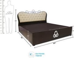 Eltop Double Bed Furniture With Storage Engineered Wood Queen Hydraulic Bed