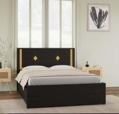 Eltop King Size Bed with Hydraulic Storage for Bedroom Engineered Wood King Hydraulic Bed