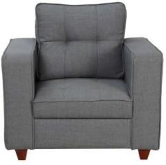 Enlay Fabric 1 Seater Sofa