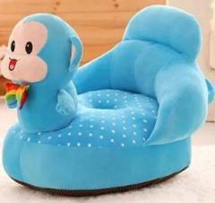 Everyonic Soft Monkey Sofa Seat for Baby, Best gift for newborn kids, High quality soft teddy shape sofa/chair for new born Fabric Sofa