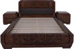 Evok Ambrosia Solid Wood Queen Bed