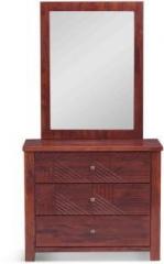 Evok Orchid Solid Wood Dressing Table