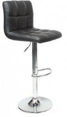 Exclusive Furniture Kitchen Bar Stool with Black Upholstery