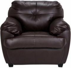 Fabhomedecor Leatherette 1 Seater Sofa