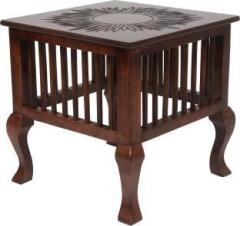 Fabulo Wooden Beautiful Handmade Stool Antique Table for Bedroom, Hall, Balcony, Living Room Wood Corner Side Stools Solid Square Peg Tables for Decoration Engineered Wood End Table