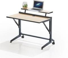 Featherlite Flip foldable Engineered Wood Office Table