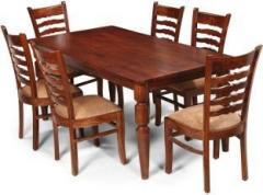 Fischers Lifestyle Madrid Solid Wood 6 Seater Dining Set