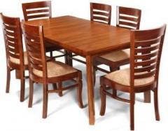 Fischers Lifestyle Veinna Solid Wood 6 Seater Dining Set