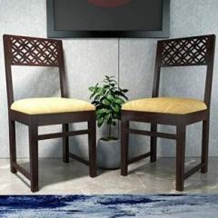 Flatu Art Solid Wood Dining Chair