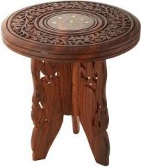 Fleurs De Rocaille sheesham wood Solid Wood Side Table