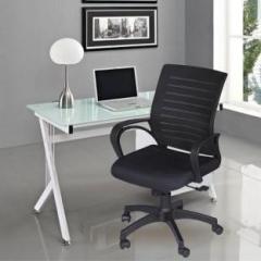 Flipkart Perfect Homes Bonzai Low Back Office Chair Fabric Office Arm Chair