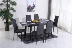 Flipkart Perfect Homes Cayman Extendable Metal 6 Seater Dining Set