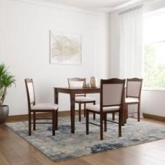 Flipkart Perfect Homes Cocos Solid Wood 4 Seater Dining Set