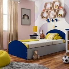 Flipkart Perfect Homes Junior Engineered Wood Single Bed