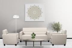 Flipkart Perfect Homes Lilly Fabric 3 + 1 + 1 Light Grey Sofa Set