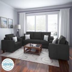 Flipkart Perfect Homes Meteora Fabric 3 + 1 + 1 Grey Sofa Set