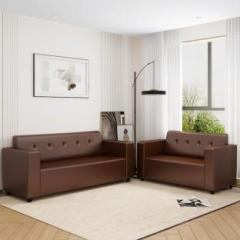 Flipkart Perfect Homes Milos Leatherette 3 + 2 Sofa Set