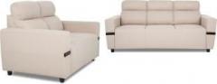 Flipkart Perfect Homes Santorini Fabric 3 + 2 Beige Sofa Set