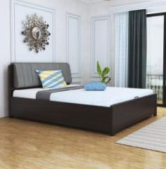 Flipkart Perfect Homes Solid Wood Queen Hydraulic Bed
