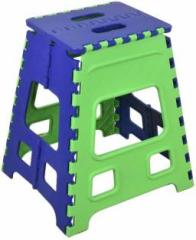 Flipkart Perfect Homes Studio 18 Inch Kicthen Folding Stool | Garden Outdoor Stool | Portable Stool | Blue & Green Stool