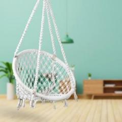 Flipkart Perfect Homes Studio Cotton Rope Hammock Hanging Swing for Adults & Kids/Swing for Outdoor Cotton Large Swing