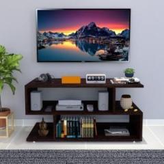 Flipkart Perfect Homes Studio S Shape TV Unit/Set Top Box Stand/Entertainment Unit Living Room/Home/ Engineered Wood TV Entertainment Unit