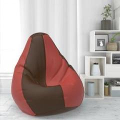 Flipkart Perfect Homes Studio XXL Diagio Bean Bag Teardrop Bean Bag With Bean Filling