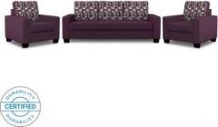 Flipkart Perfect Homes Trieste Fabric 3 + 1 + 1 Purple Sofa Set