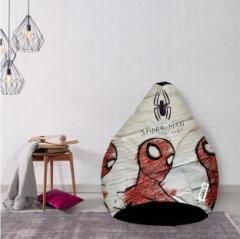Flipkart Smartbuy XXXL Spiderman Bean Bag With Bean Filling