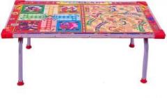 Flipzon Multipurpose Foldable Ludo Table For Kids, Multi Color Solid Wood Activity Table