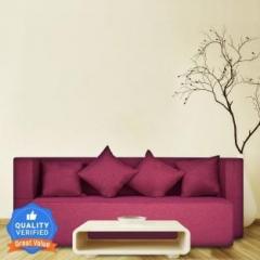 Fresh Up 4 Seater Dual Solid Colour Sofa cum Bed 78x36x14 inches Double Sofa Bed