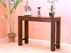 Furinno Solid Wood Console Table