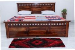 Furinno Solid Wood King Bed
