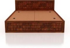Furinno Solid Wood King Box Bed