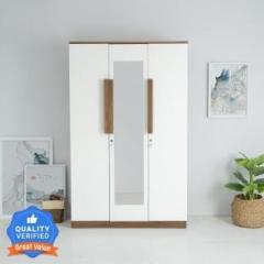 Furlenco Engineered Wood 3 Door Wardrobe