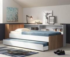 Furn Central Donald Engineered Wood Single Drawer Bed
