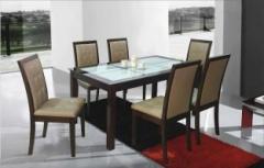 Furnculture Lazio Solid Wood 6 Seater Dining Set