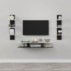 Furnifry Engineered Wood TV Entertainment Unit/TV Cabinet for Wall/Wall Mounted TV Stand Engineered Wood TV Entertainment Unit
