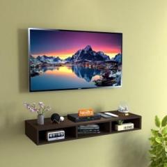 Furnifry Wall Mounted 3 Tier TV Cabinet for Living Room/Set Top Box Floating Shelf Stand/ Engineered Wood TV Entertainment Unit